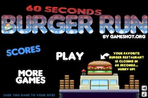 60 seconds burger