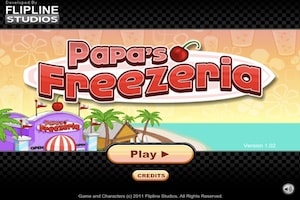 Flipline Studios Games papa restauraunt series - Flash Game Series
