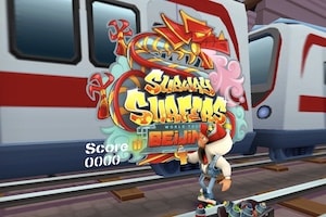 Game Subway Surfers Beijing online. Play for free