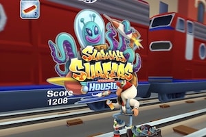 u should play it too it's so much fun #subwaysurfers #new #game #gamin