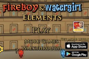 Fireboy and Watergirl 5 Elements GamePlay 
