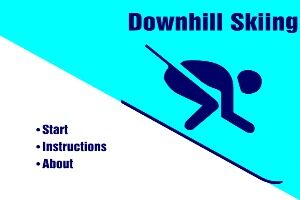 Downhill-Skiing