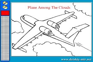 Plane-Among-The-Clouds