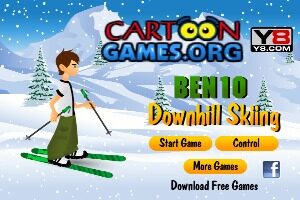 Ben-10-Downhill-Skiing