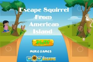 Escape-Squirrel-From-American-Island