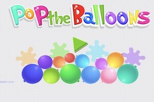 pop the baloons